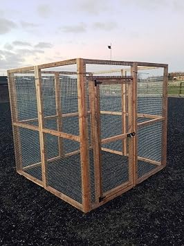ANIMAL ENCLOSURE/RUN STRONG 16G Wire Chicken Rabbits Dogs Cats Birds Puppy Fox Proof. Modular System