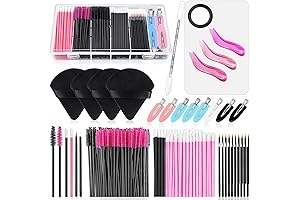 Disposable Makeup Applicators Kit with Artist Supplies and Storage