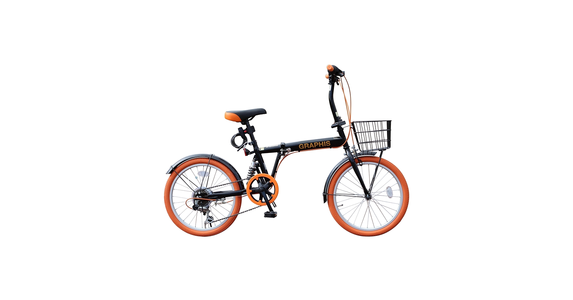 Amazon | GRAPHIS(グラフィス) 折りたたみ自転車20インチ 6段