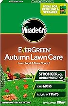 Miracle-Gro 121195 Autumn Lawn Care, Lawn Food & Moss Control, 80 m2, Natural