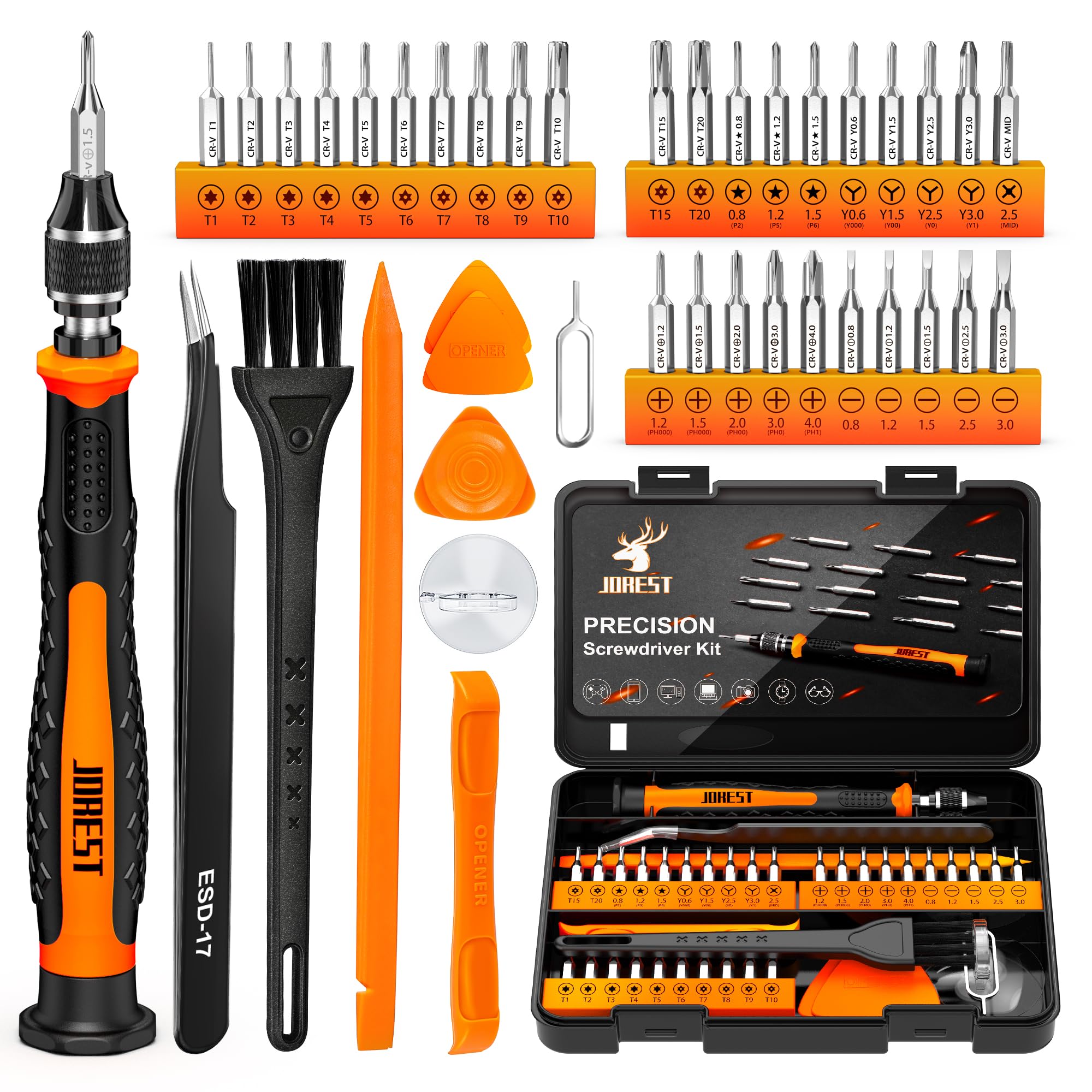 レトリバーIVE SECRET 3形態セット ×5 Amazon | JOREST 精密ドライバーセット,40個DIY工具, 三角/Y型