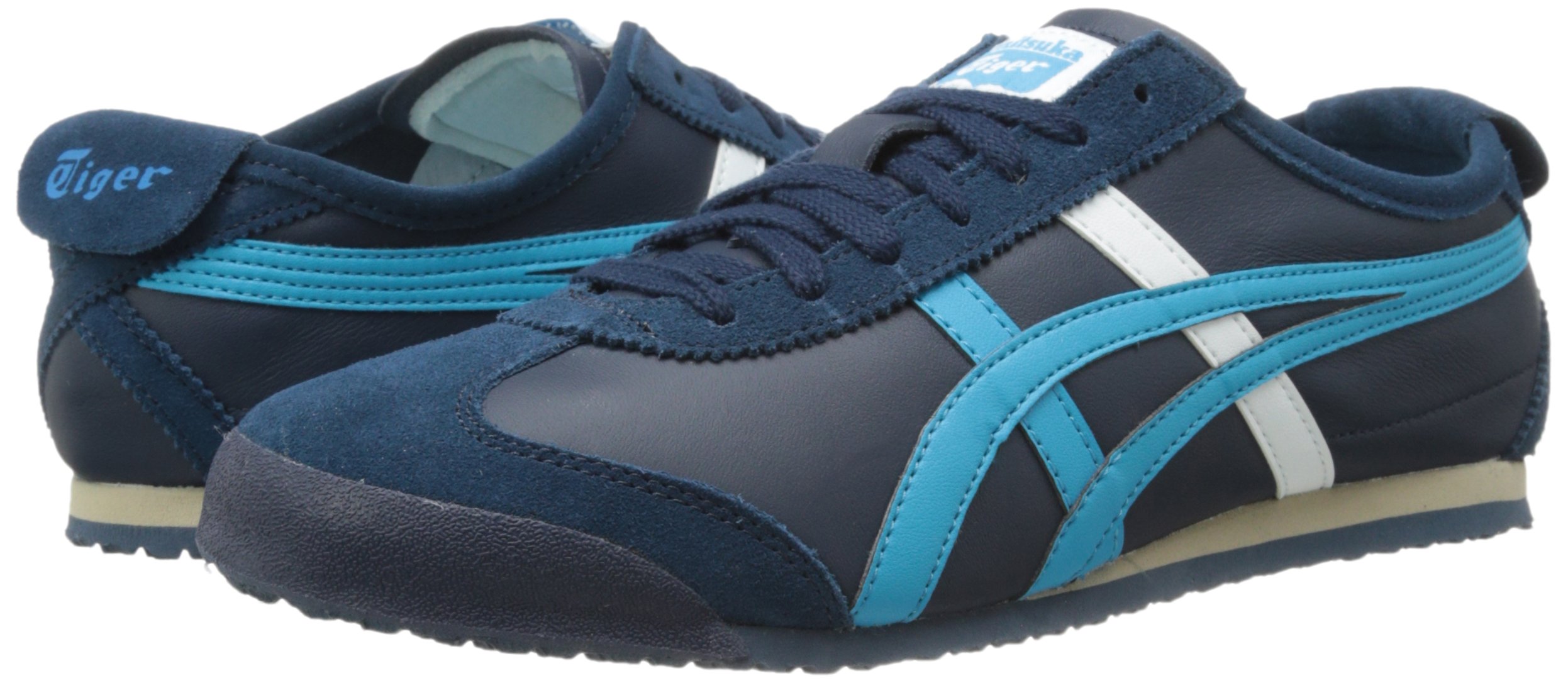 【美品】オニツカタイガー メキシコ66 ネイビー 23cm スニーカー オニツカ タイガー Onitsuka Tiger MEXICO66 メキシコ66