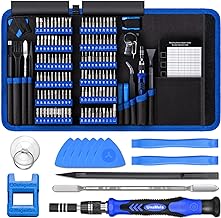 PC Building Tool Kit 140-IN-1: Computer Tool Kit for Repair & Assembly, Precision Screwdriver Set with Magnetic Bits for Laptop, iPhone, MacBook, PS4/5, Xbox, Game Console