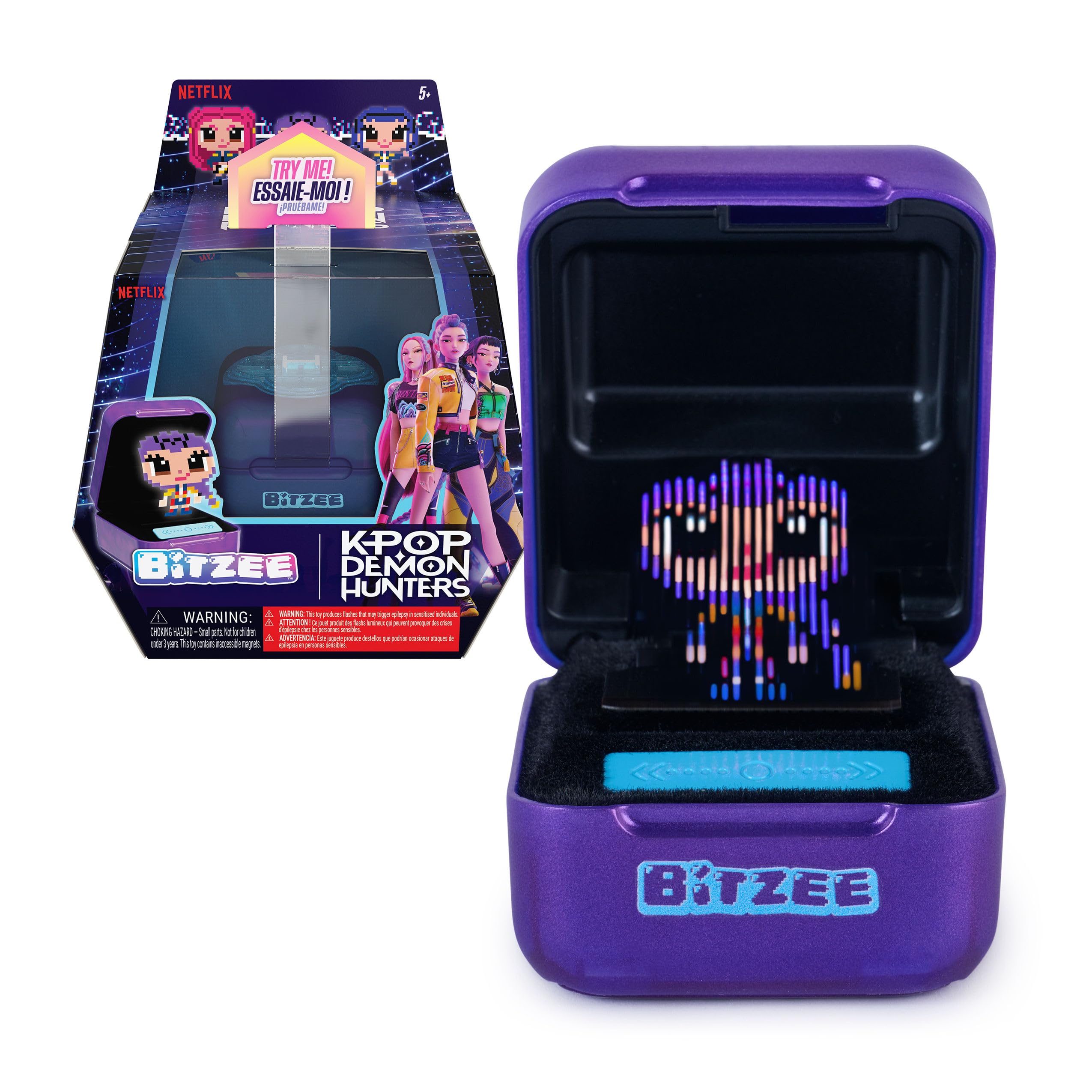 Bitzee KPop Demon Hunters HUNTR/X Interactive Toy & Digital Pet, Ages 5+