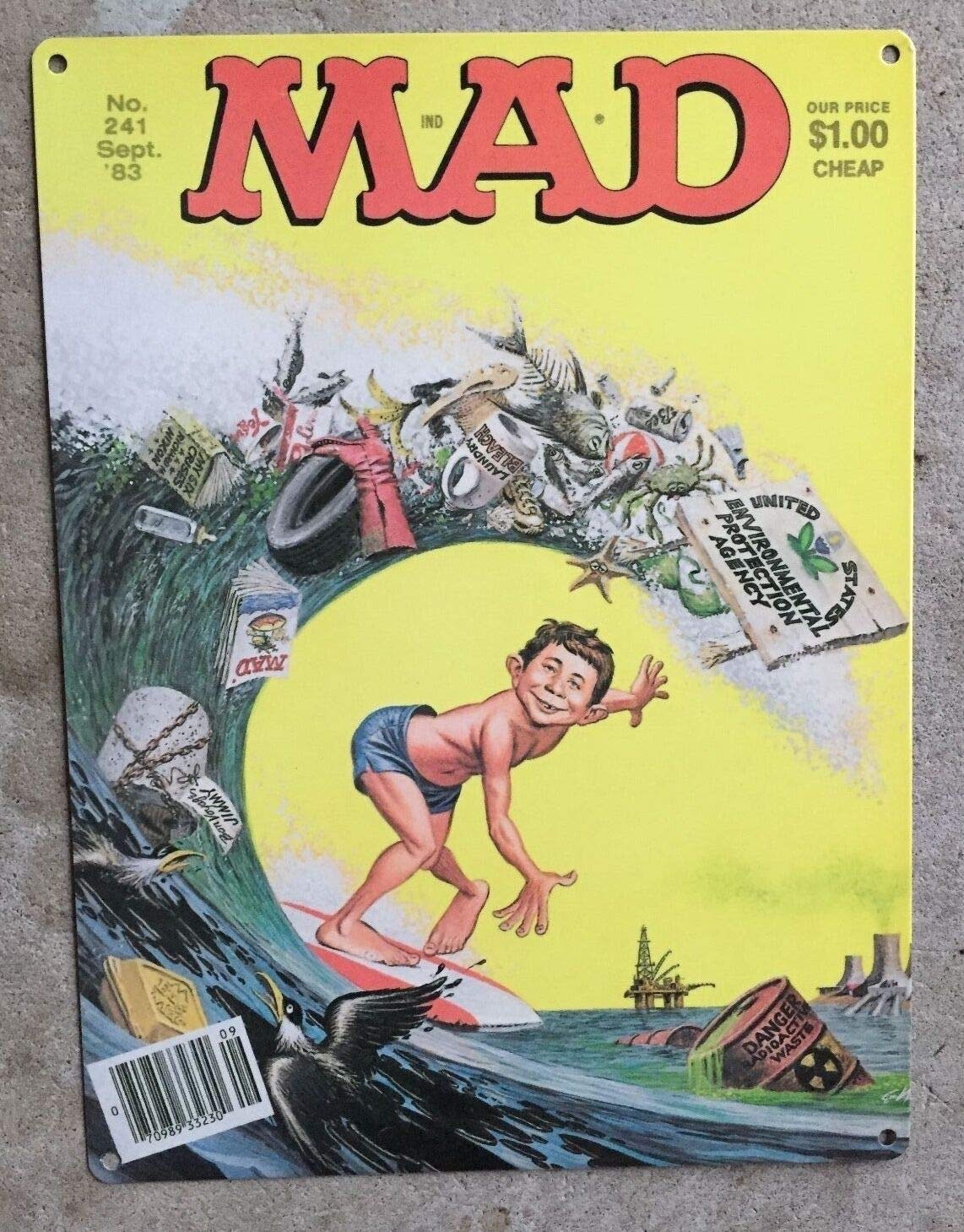 Amazon.com : cutespree Mad Magazine Comics Alfred E. Neuman Surf