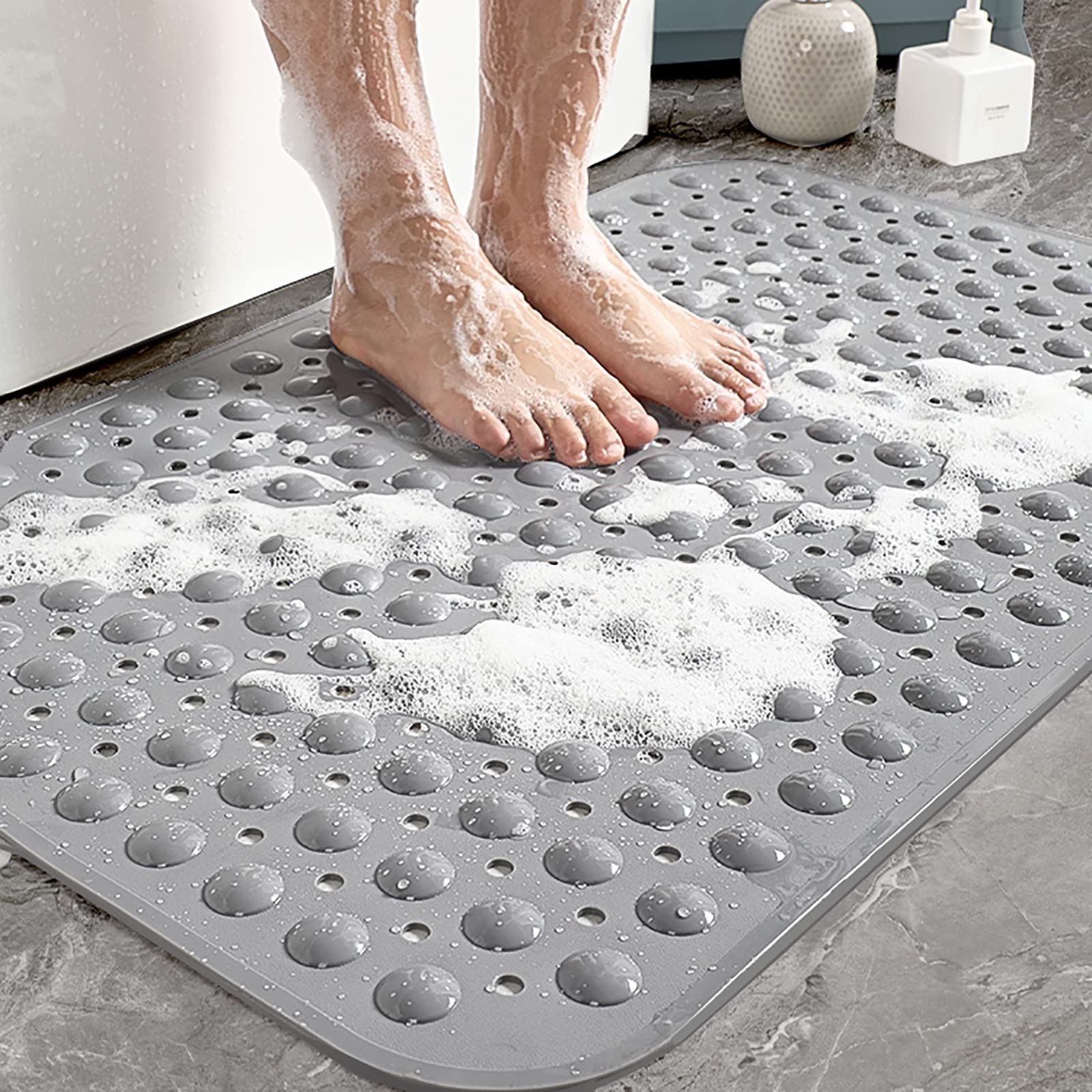 Alfombrilla antideslizante para mantener el piso limpio con PVC suave
