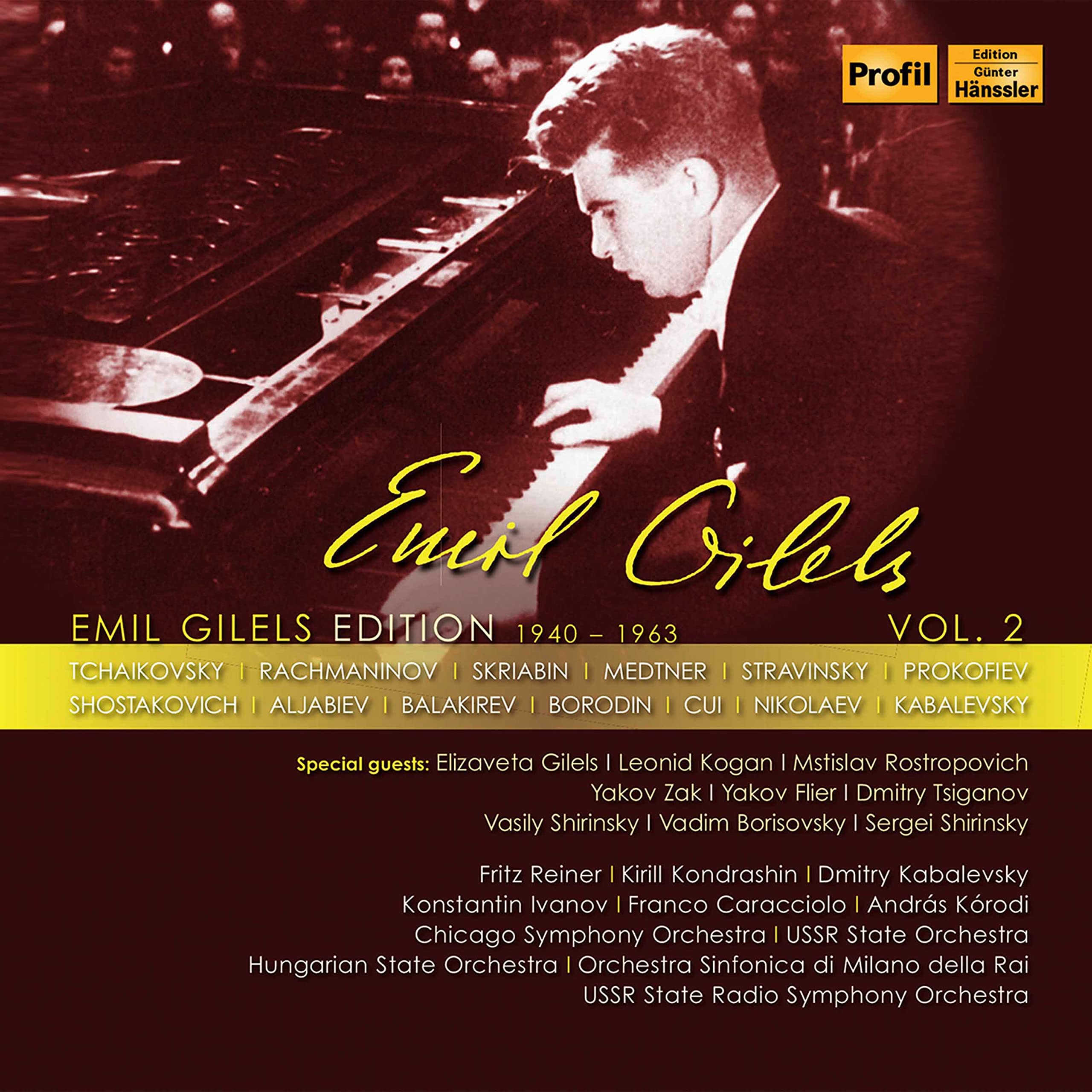 Emil Gilels Edition 1940-1963, Vol. 2