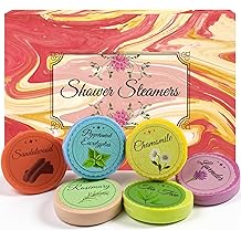 Travel Essentials - Shower Steamers Aromatherapy - Teacher Gifts for Women Men Wife - Birthday Gift for Mom Girls | Self Care Relaxation Essential - Stocking Stuffers for Teen Girls