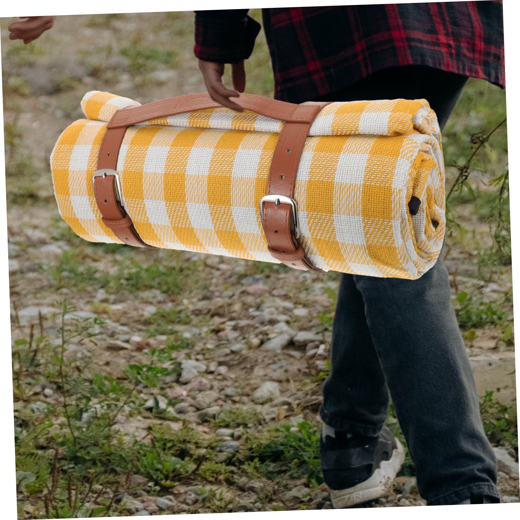 KOMBIUDA Esterilla Portátil 1.5x2m para Picnic Playa Resistente Al Desgaste Cómoda