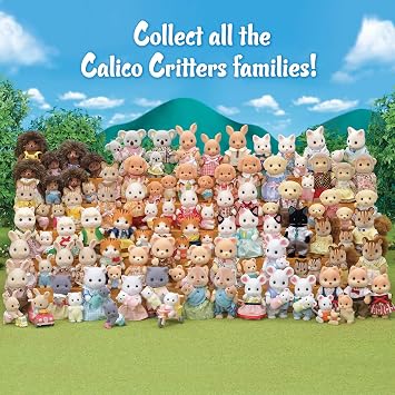 Calico Critters - Persian Cat Family - Miniature Collectible Toys