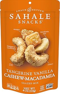 Tangerine Vanilla Cashew Macadamia Glazed Mix, 4 Ounces