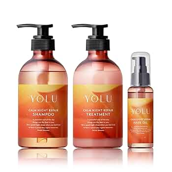 未使用　ヨル　YOLU シャンプー　トリートメント　ヘアオイル　詰め替え　8点 YOLU シャンプー ヨル 2025年春限定 ナイトリペア