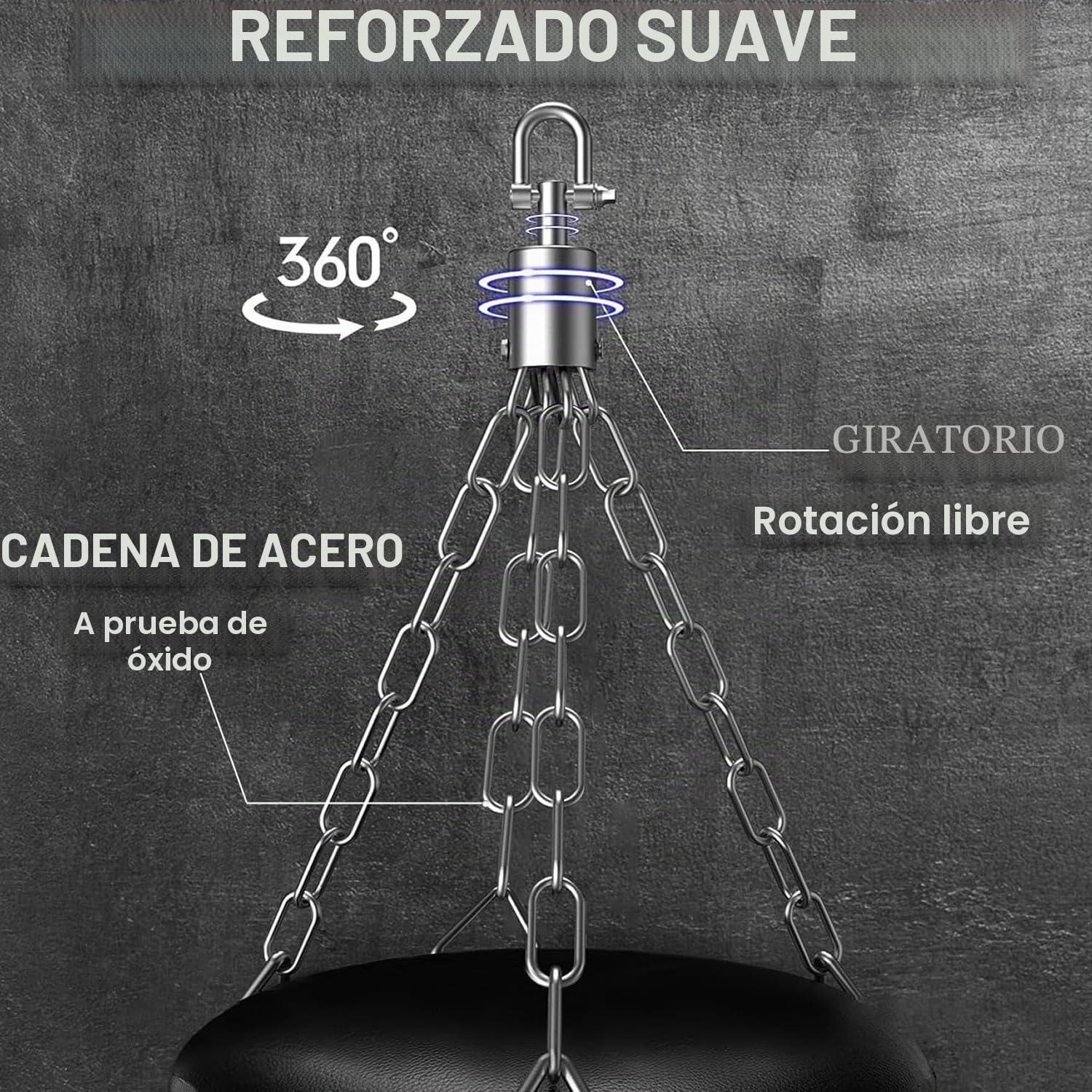 Saco de Boxeo para Adultos, Juego de Saco de Boxeo Pesado de Poliuretano de 4 pies con Guantes de 12 onzas para Artes Marciales Mixtas, Kickboxing, Karate, Gimnasio en casa
