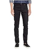 Men's Ub444 Tight Fit 11oz Solid Black Stretch Selvedge Denim