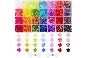 QUEFE 3080pcs Crystal Beads: Unveil Enduring Radiance for Jewelry Masterpieces