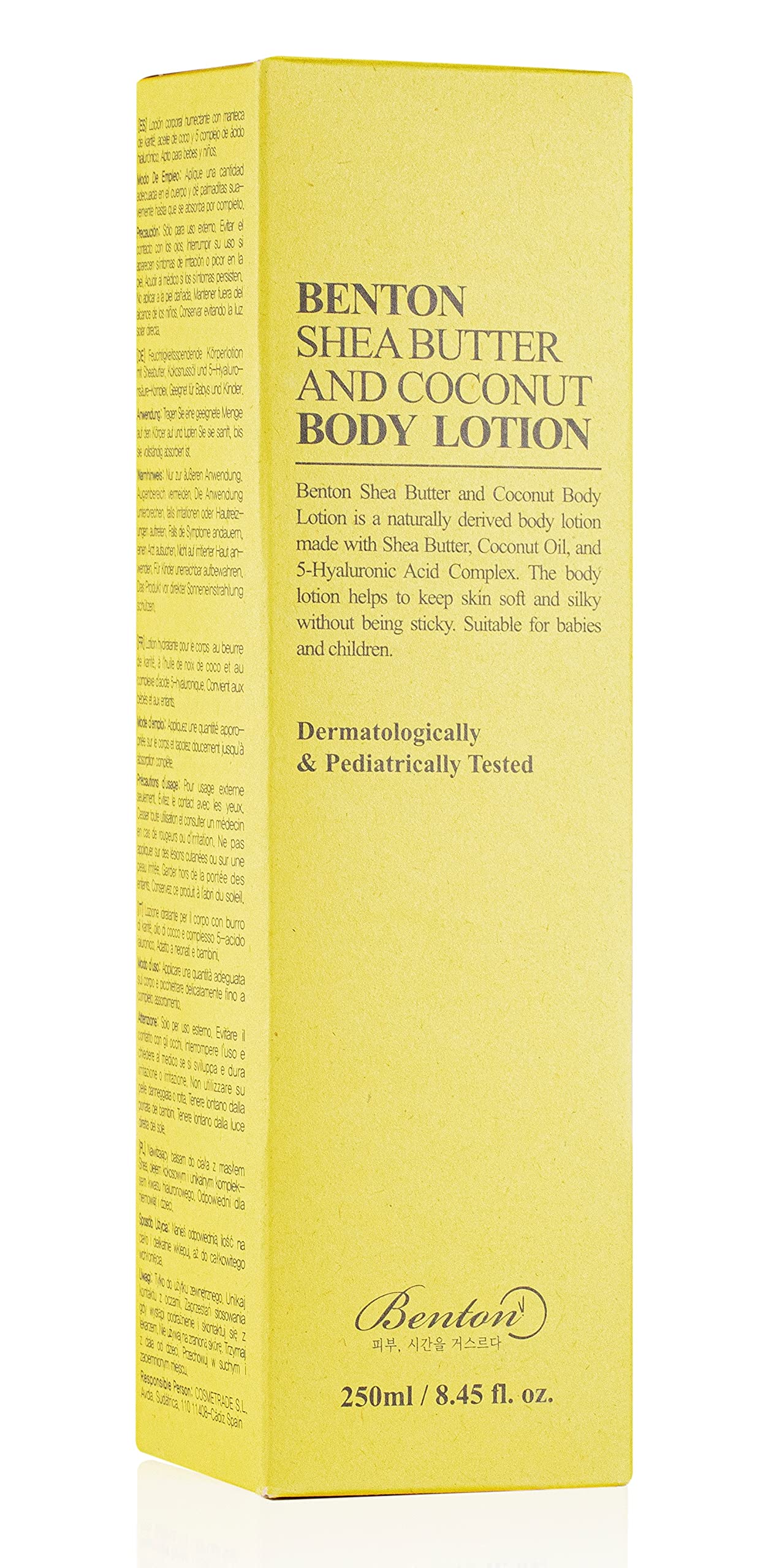 BENTON Sheabutter und Kokos-Bodylotion 58 * 58 * 210 (mm)