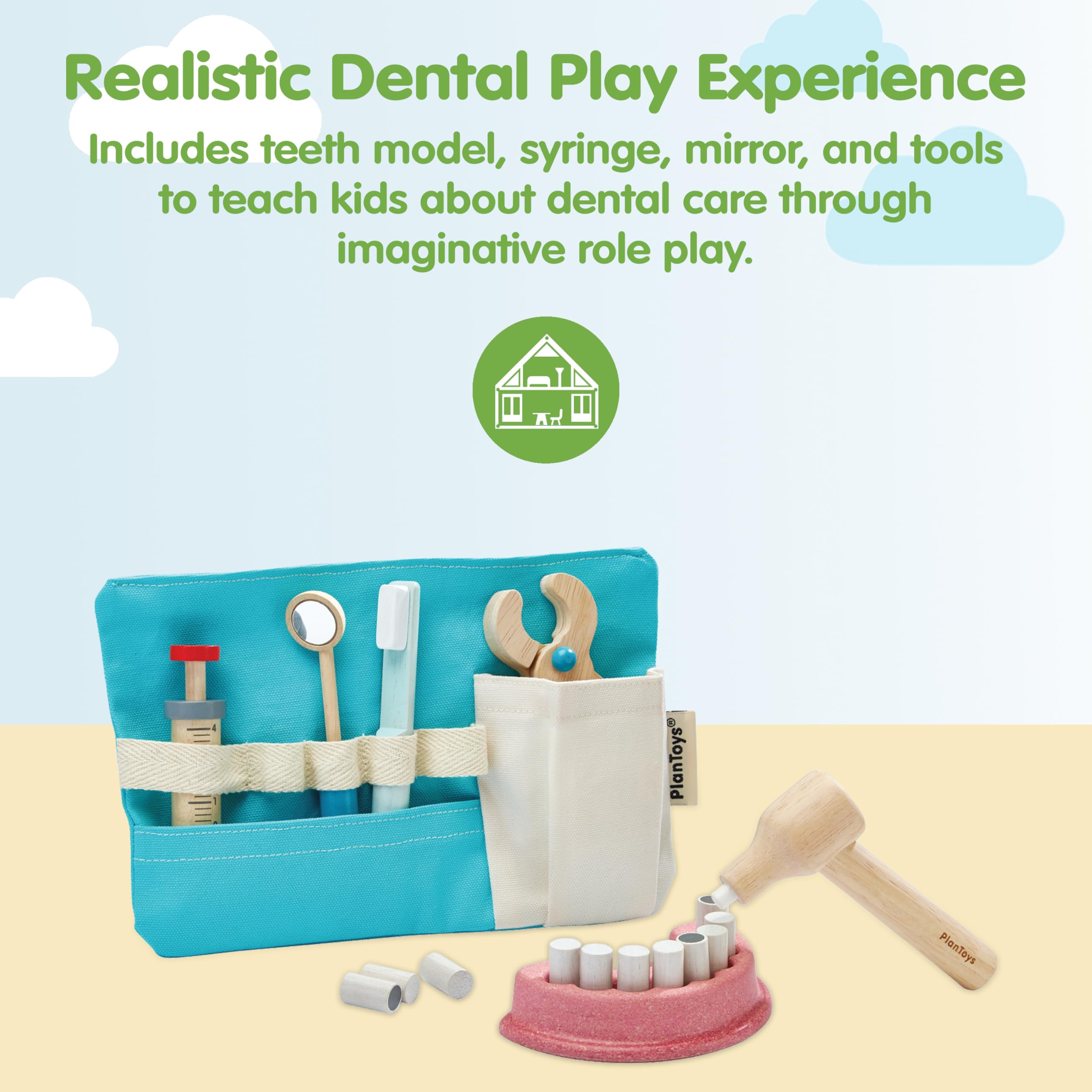 Amazon | プラントイジャパン(PLANTOYS JAPAN) 歯医者さんセット 3493
