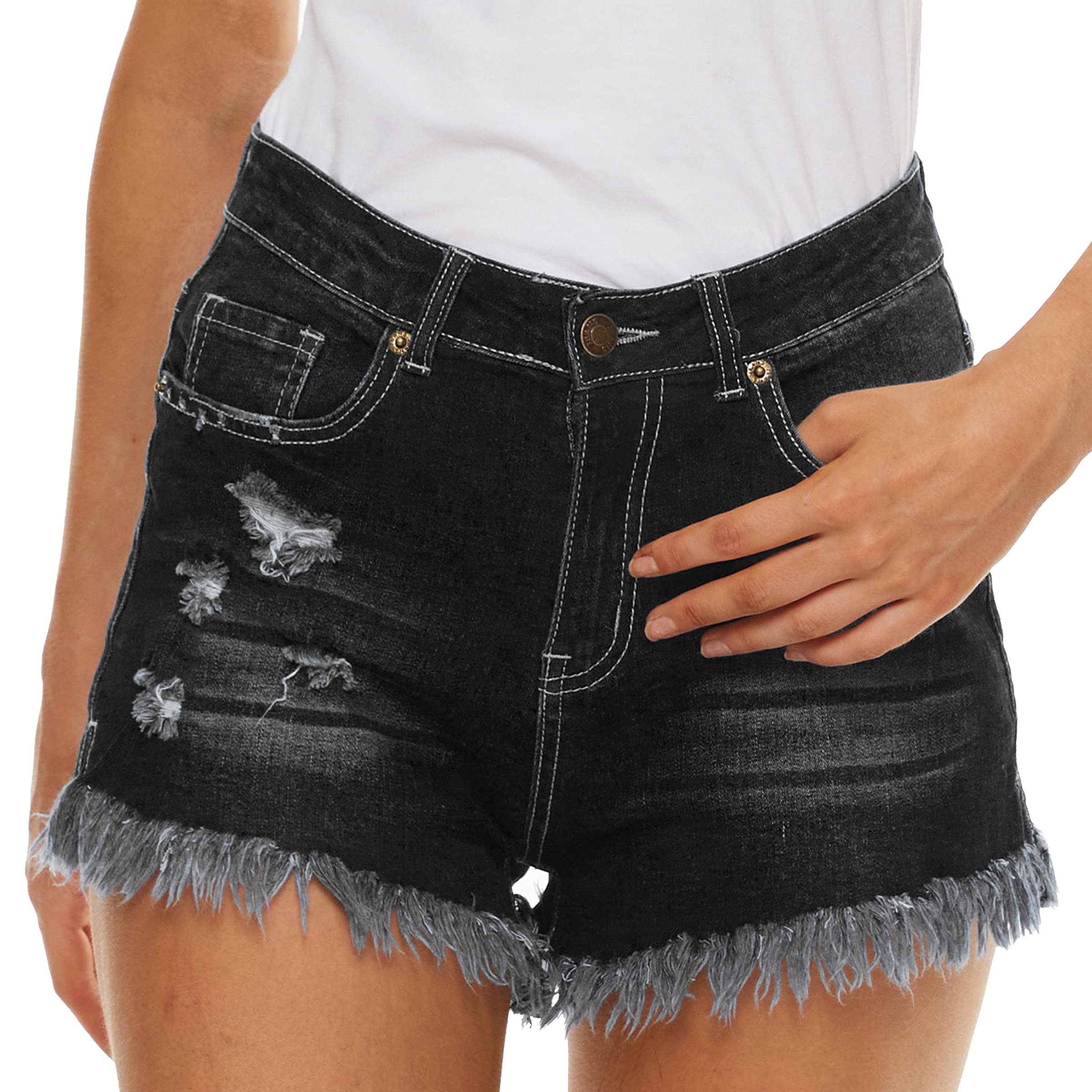 Womens Lightweight Shorts Casual Baggy Trendy Short Pants Elastic