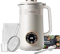 Vista 1 de Máquina de leche de nuez 8 en 1, 32 onzas de almendras caseras, avena, coco, soja, leches a base de plantas y bebidas no lácteas, máquina automática