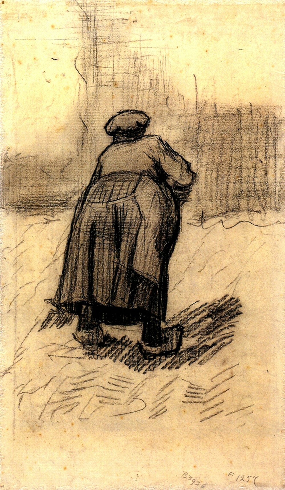 Reproduction Van Gogh Peasant Woman pour célébrer la beauté de la terre