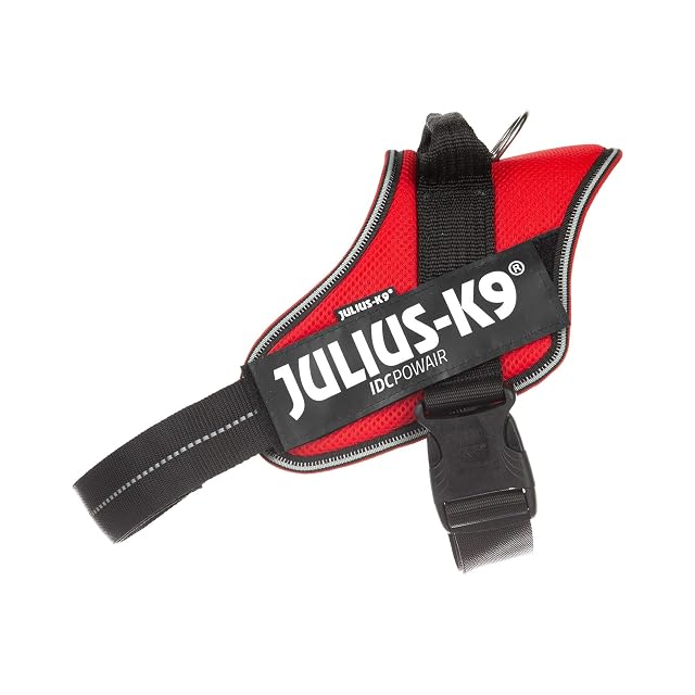 Julius-K9 IDC Powair - Arnés, tamaño: L, color rojo