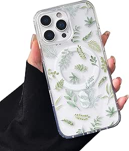 Aazon.co: ZTOFERA Agnetic Case For IPhone 15 Pro Ax[Copatible With AgSafe] Cute Plating - View #2