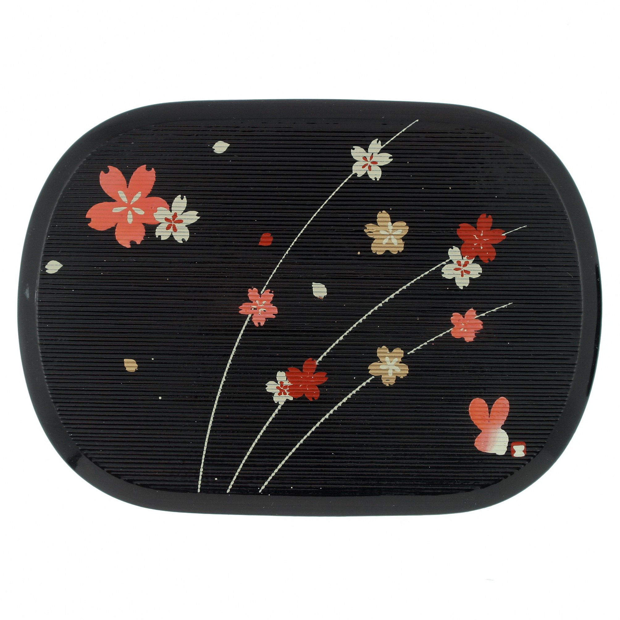 Amazon | Kotobuki 2-Tiered Bento Box, Brown/Red Cherry