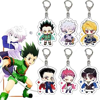 HUNTER×HUNTER クリーナーストラップ ゴン キルア クラピカ ヒソカ HUNTER×HUNTER クリーナーストラップ ゴン キルア クラピカ ヒソカ