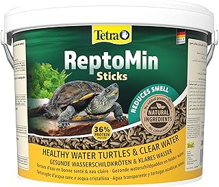Tetra ReptoMin Sticks Schildkröten-Futter - ausgewogenes Hauptfutter für ausgewachsene Wasserschildkröten, 10 L Eimer product image