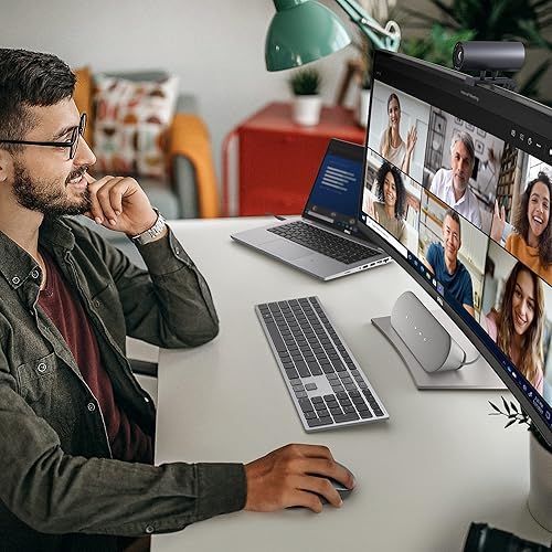 Miniatura 6 de Dell SP3022 Altavoz USB para Computadora para PC, Laptop, Monitor, Conferencia de Negocios - Mini Barra de Sonido con Micrófono, Cancelación de