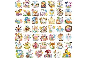 96-Count Religious Easter Temporary Tattoos for Children