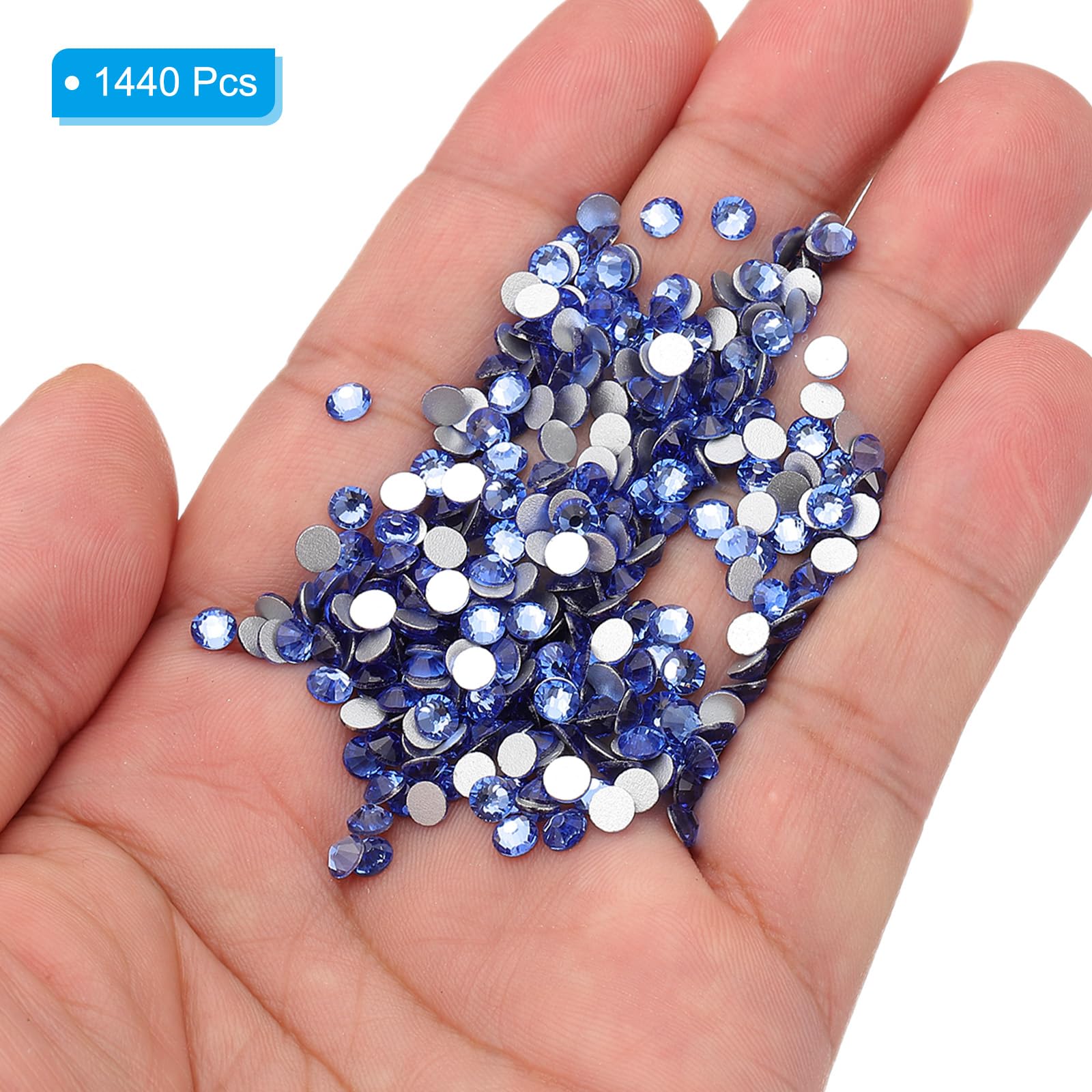 PATIKIL SS16/1440Pcs Glass Diamante Rhinestone - Image 4