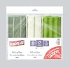 Koroplast Microfiber Cleaning Cloth 3-Piece Eco Package - 2