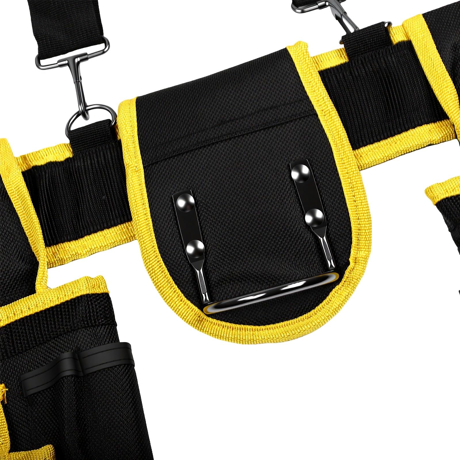 Naroote Ceinture à Outils Lourde avec Bretelles & Multiples Poches
