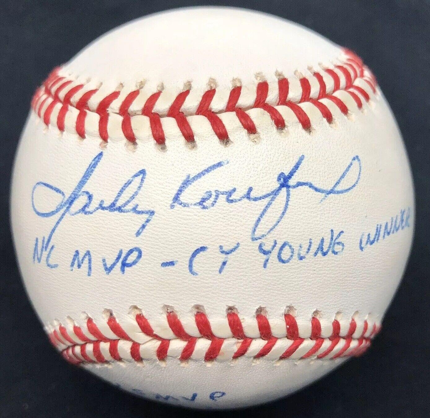 Sandy Koufax 1963 WS MVP Cy Young MVP Signed Baseball JSA LOA - Autographed Baseballs