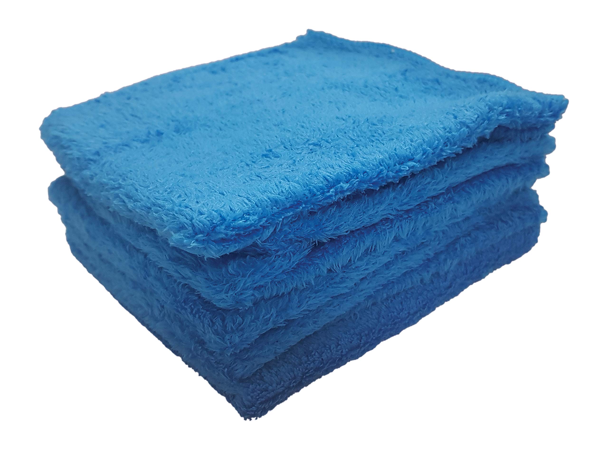 SWCR22 Super Soft Polishing Cloths 5 Pieces x2 35cm x 35cm Polishing Streetwize