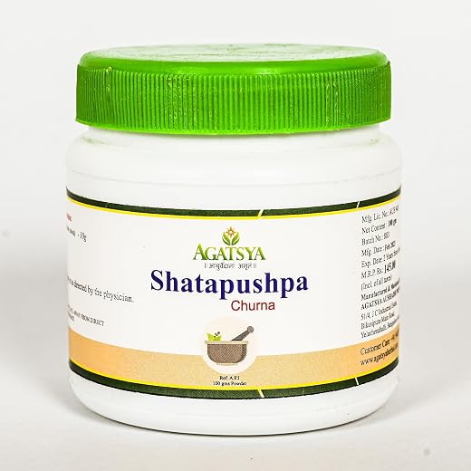 Agatsya Shatapushpa Churna 100g | Shatapushpa Powder| No added Preservatives|