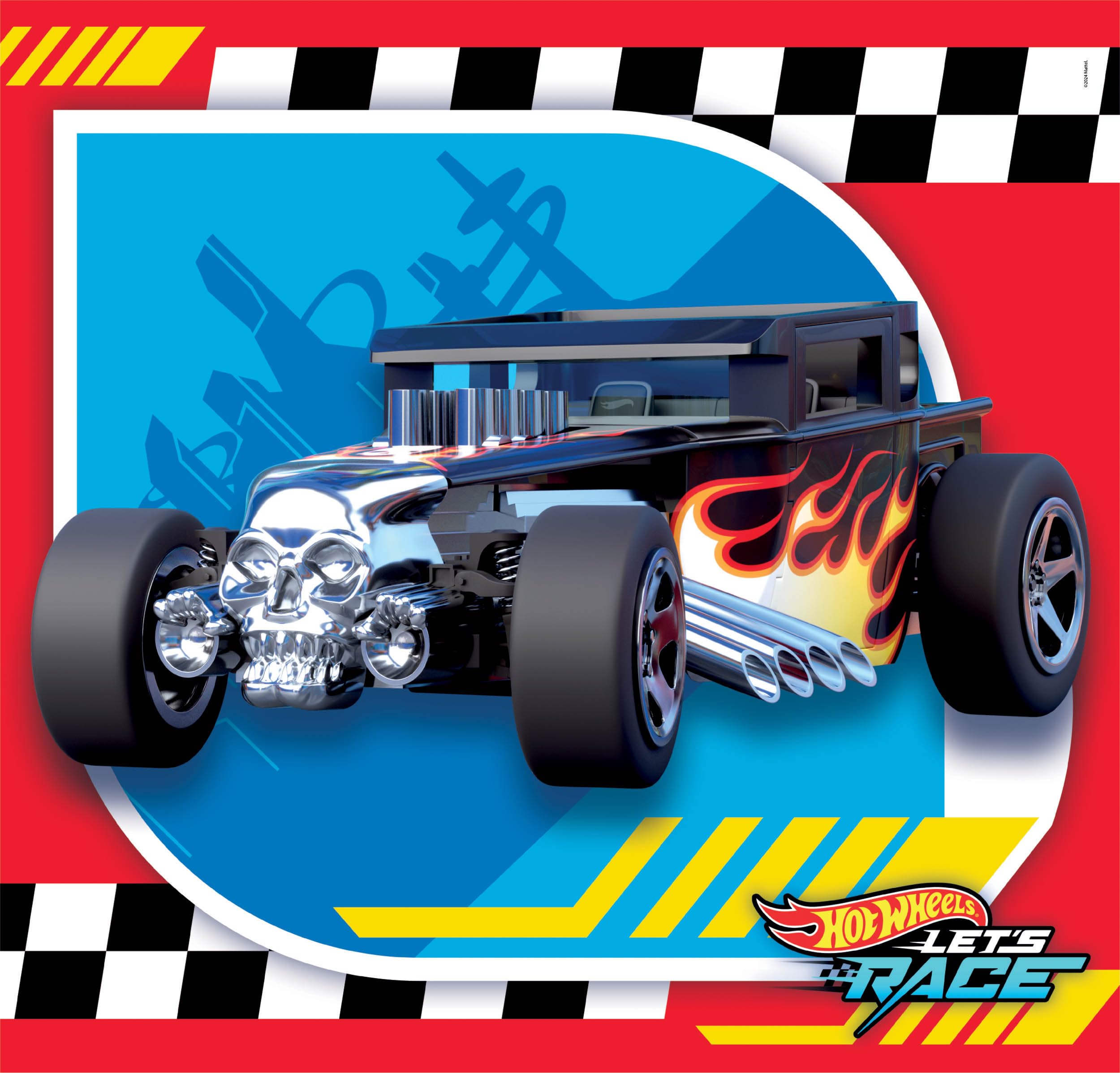 Clementoni Hotwheels 3 Puzzle Set including 48 Pieces Each, Supercolor Puzzle For Kids 5-7 Years, Cars, Gift For Boys/Girls - Image 2