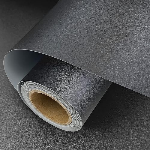 Papel autoadhesivo decorativo blanco de 12 x 118 pulgadas para superficies de muebles, fácil de aplicar, revestimientos de pared para estantes,