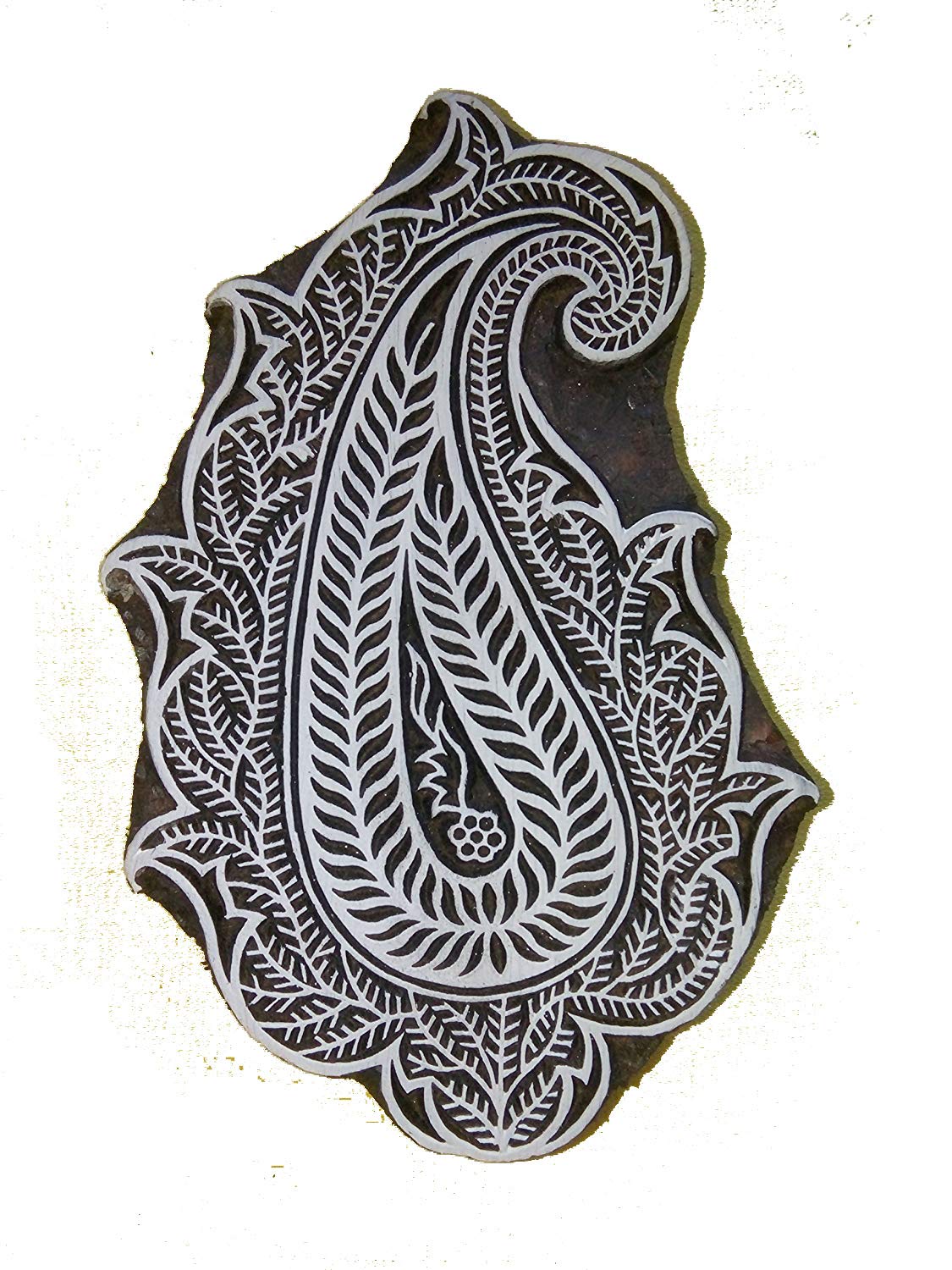 Artsy Fartsy Crafts Mughal Design Wooden Printing Stamp Block Hand