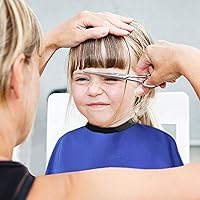 Vista 8 de Allegro Combs Capas de corte ajustables de 46 x 60 pulgadas. Botones a presión de acero inoxidable para niños, talla única, 1 pieza