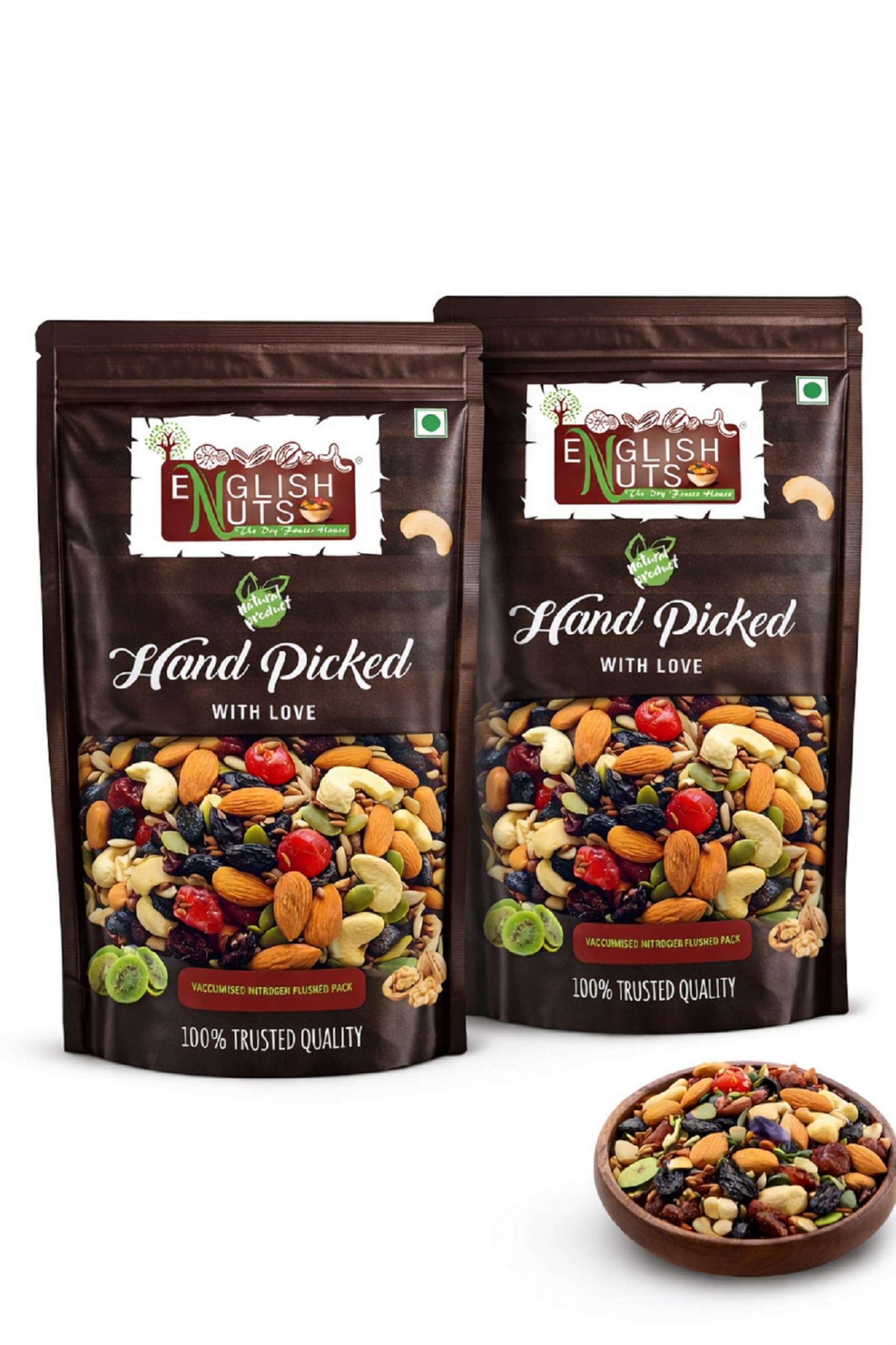Adding Mixed Nuts & Seeds 1 Kg Pack of 2 Pack of 2 · 1 kg (2 kg total) - Image 1