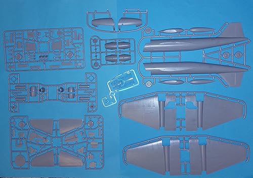 Miniatura 4 de AMP 72-018 - 1/72 Inglés Eléctrico Canberra B2, Escala de Plástico Modelo Kit