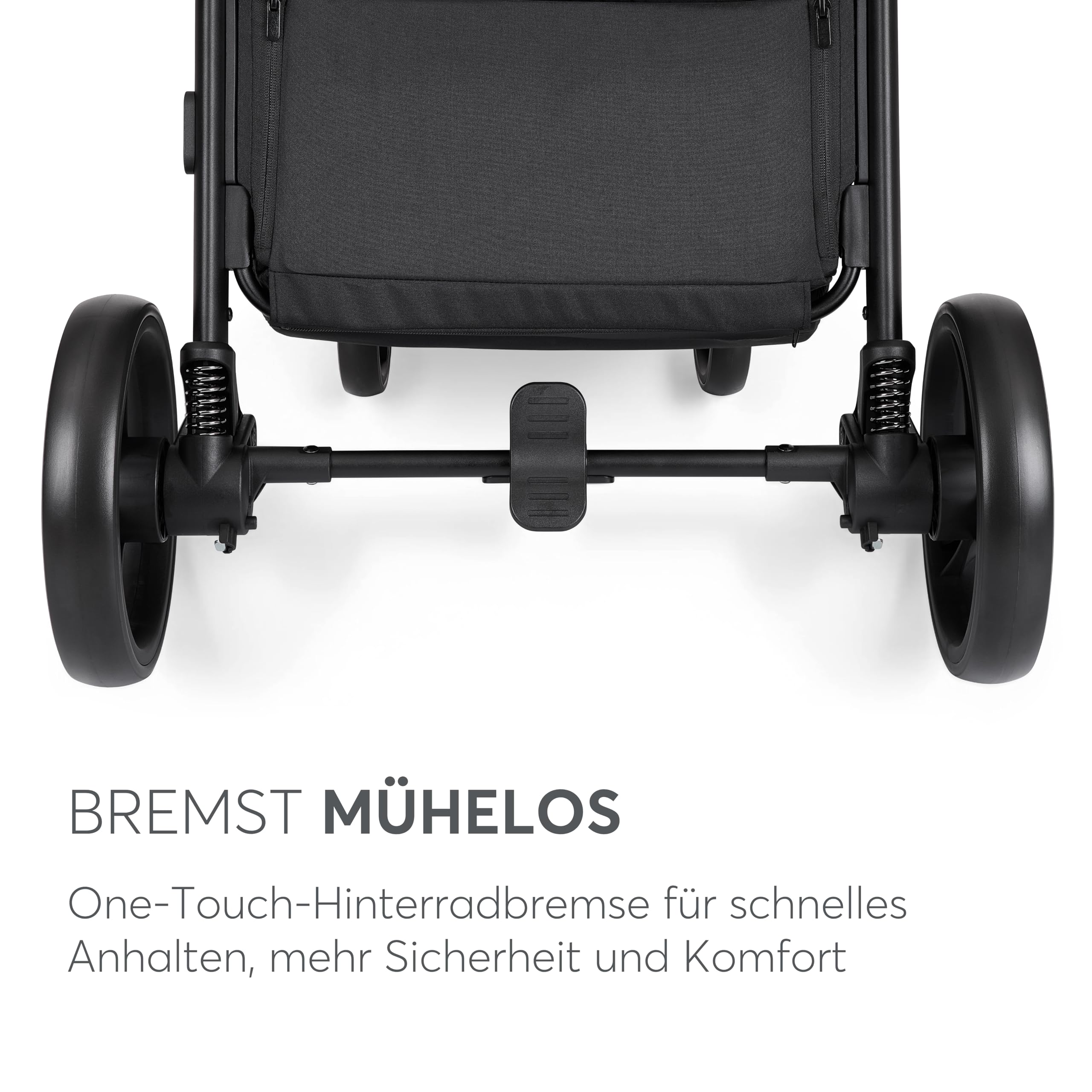 KikkaBoo URBAN Reisebuggy Kinderwagen, ab Geburt bis 22 kg, EVA Räder mit Federung, Beige