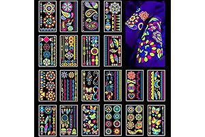 Exhilarating Neon Tattoos: Luminous Radiance Under Blacklight's Allure