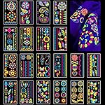 Temporary Tattoos 170 PCS Glow in The Dark Tattoos that React to Neon UV Black Light, Tattoos for Kids Teens and Adult, Neon Glow Party Decorations, Glow in The Dark Party Supplies, Glow Party Favors