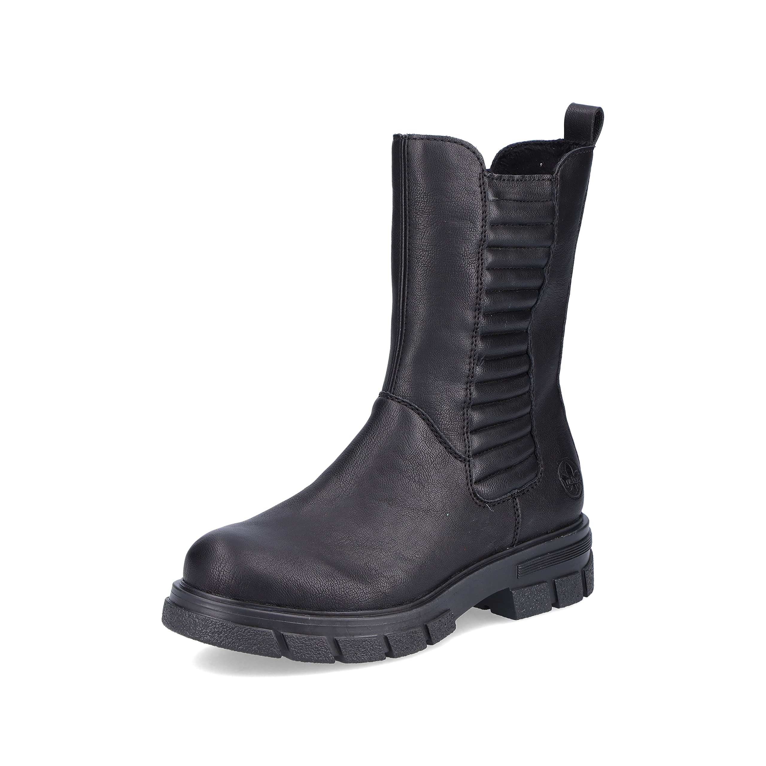 Rieker Women Ankle Boots Z9181, Ladies Bootees,Low Boots,Boot,Half Boot,Bootie,Zipper,Black (Schwarz / 00),36 EU / 3.5 UK