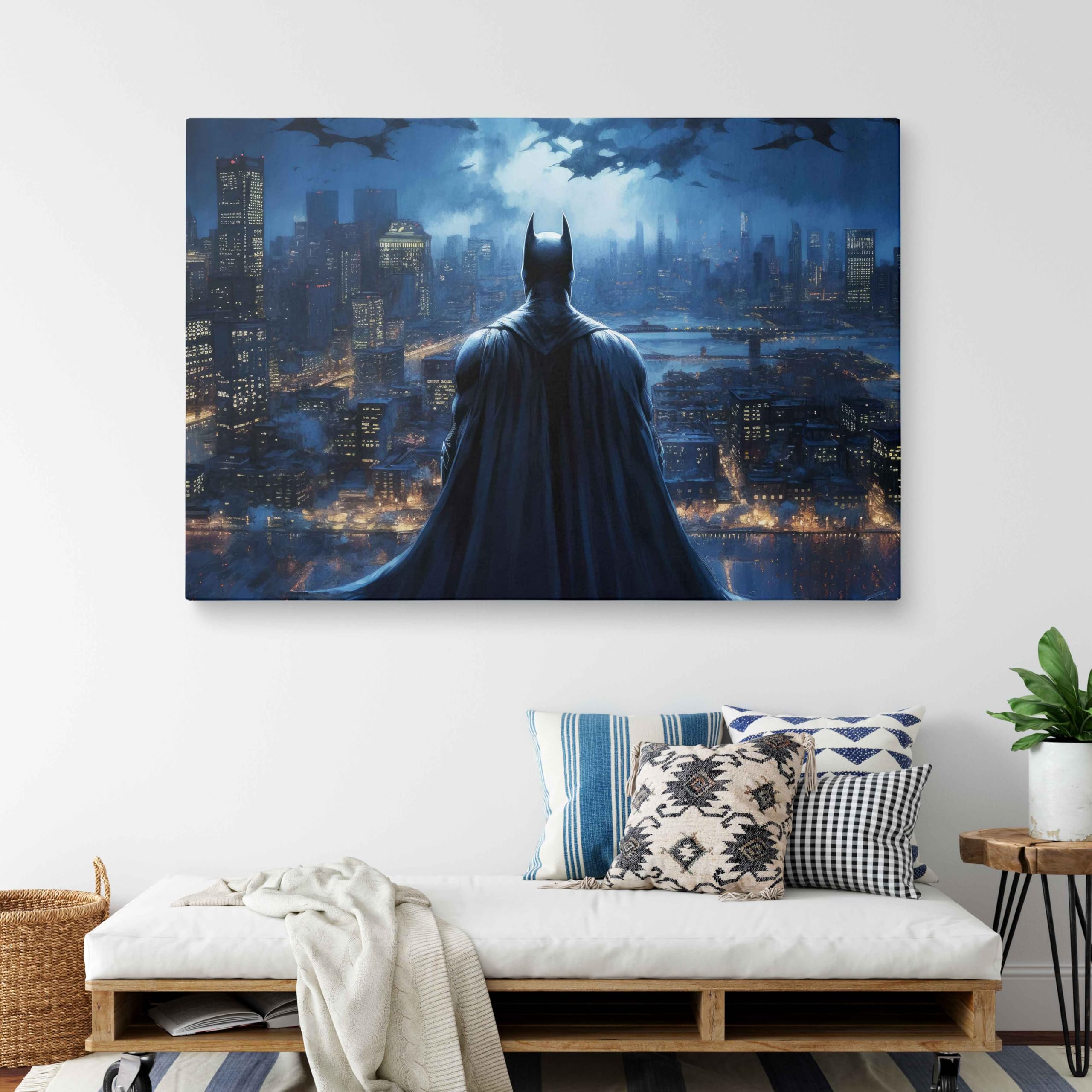 Acheter Batman Dark Knight - Gotham City par Tarek - Rise Art