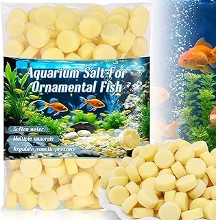 MAQIHAN 150 Tablets Aquarium Salt Freshwater - Salt for Aquarium