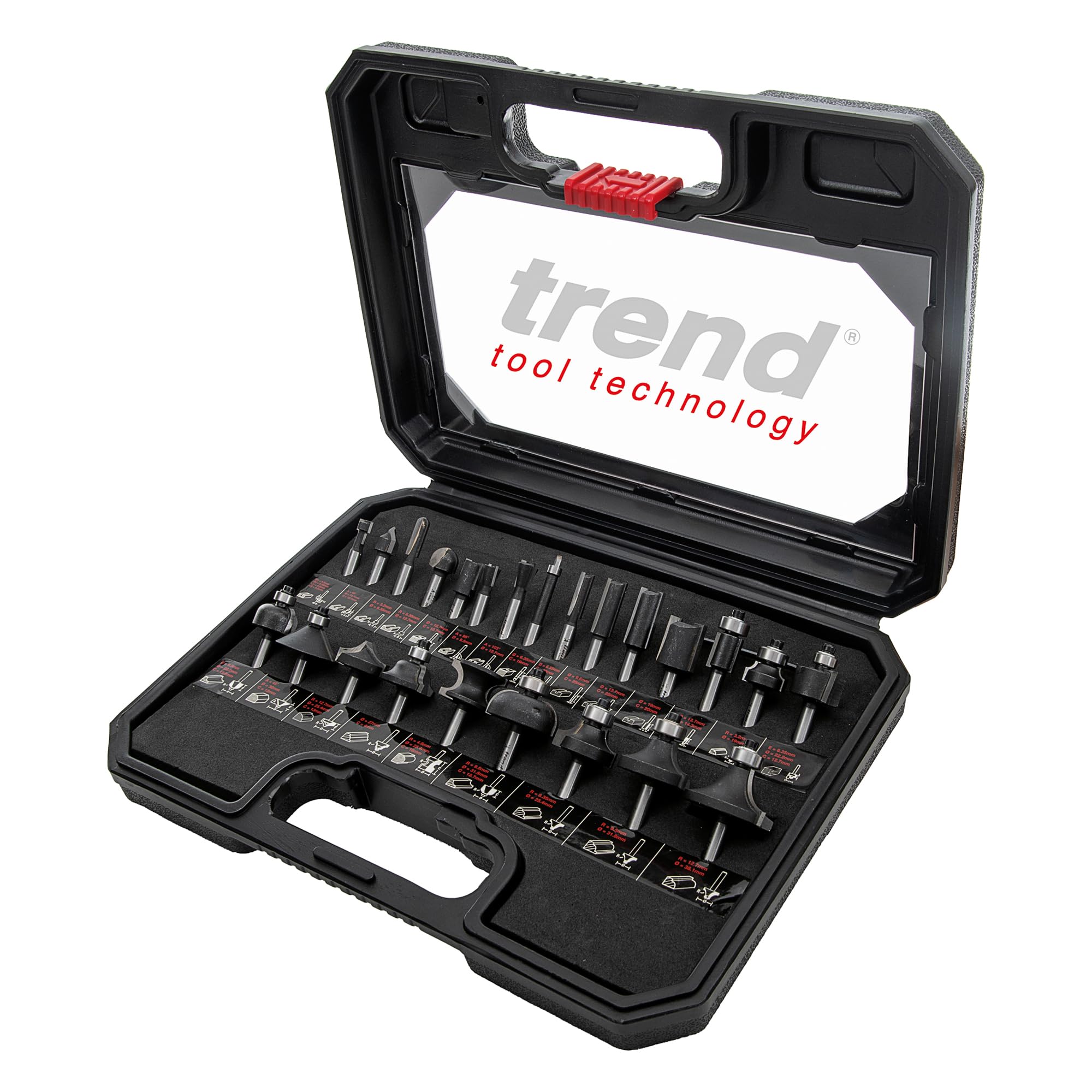 Trend 24-Piece Router Bit Starter Set